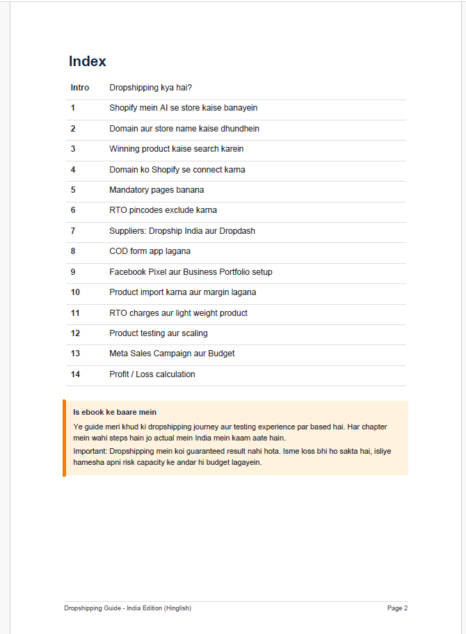 Dropshipping Guide Ebook - Image 2